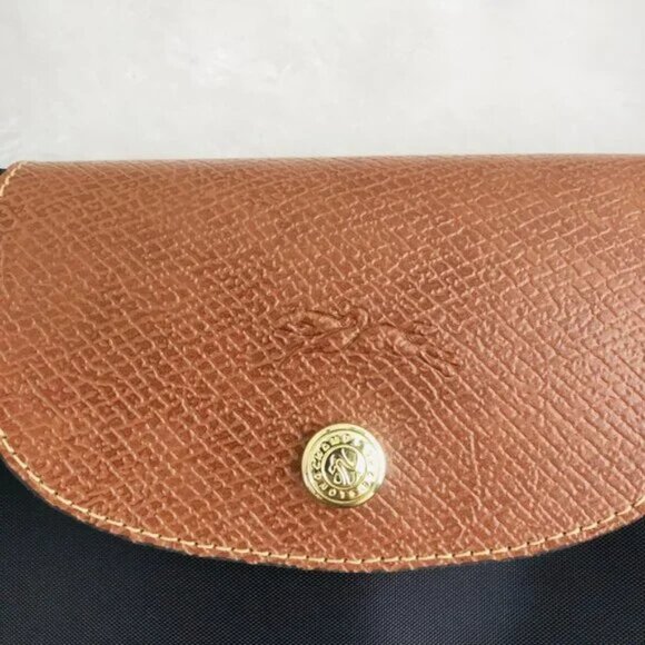 NWT Longchamp Le Pliage Original Large Shoulder Nylon Bag Tote Black - Picture 8 of 9